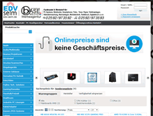 Tablet Screenshot of edv-selm.de